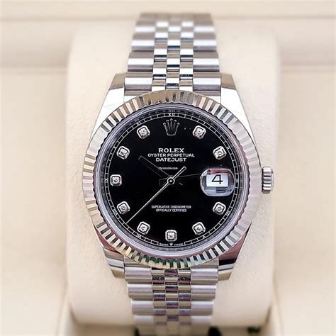 rolex datejust black dial plain bezel 1970s|genuine Rolex bezel.